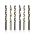 Drill America 27/64" High Speed Steel Polished Drill Bit (Pack of 6), D/AP Series