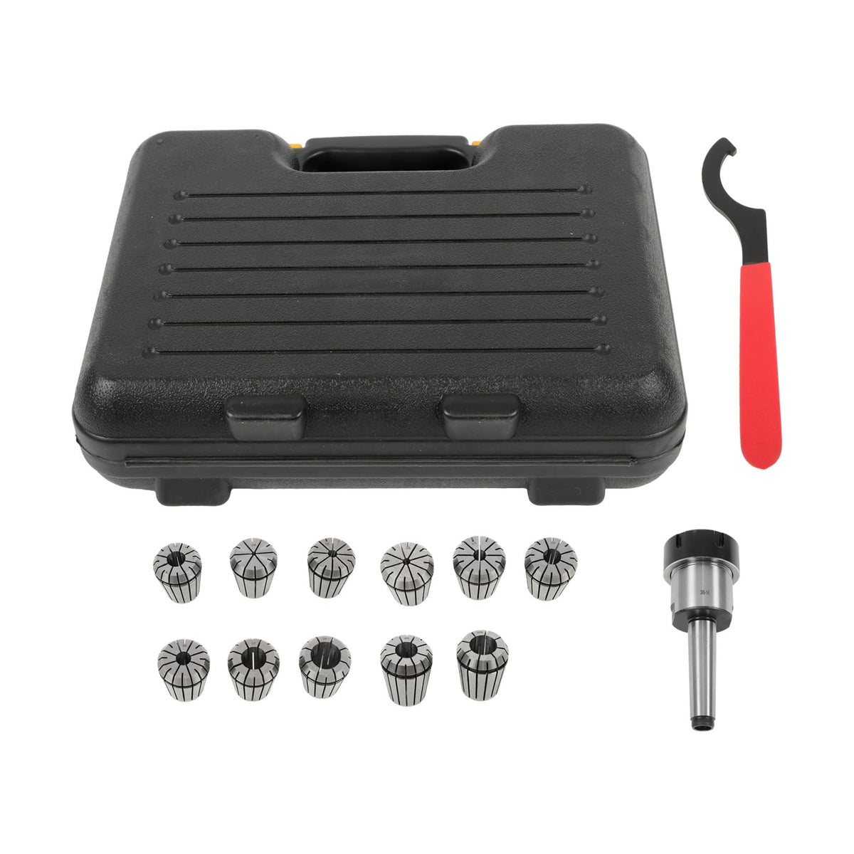 findmall 11Pcs ER32 Collet Set MT2 Shank Chuck Tools