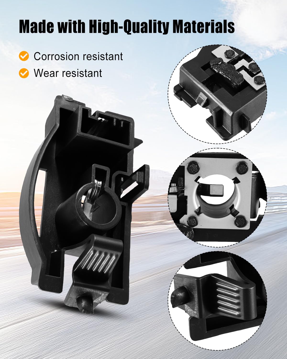 1 Left Tail Light Socket Fit for BMW X5 E70 2007-2013 Replace 63217262575