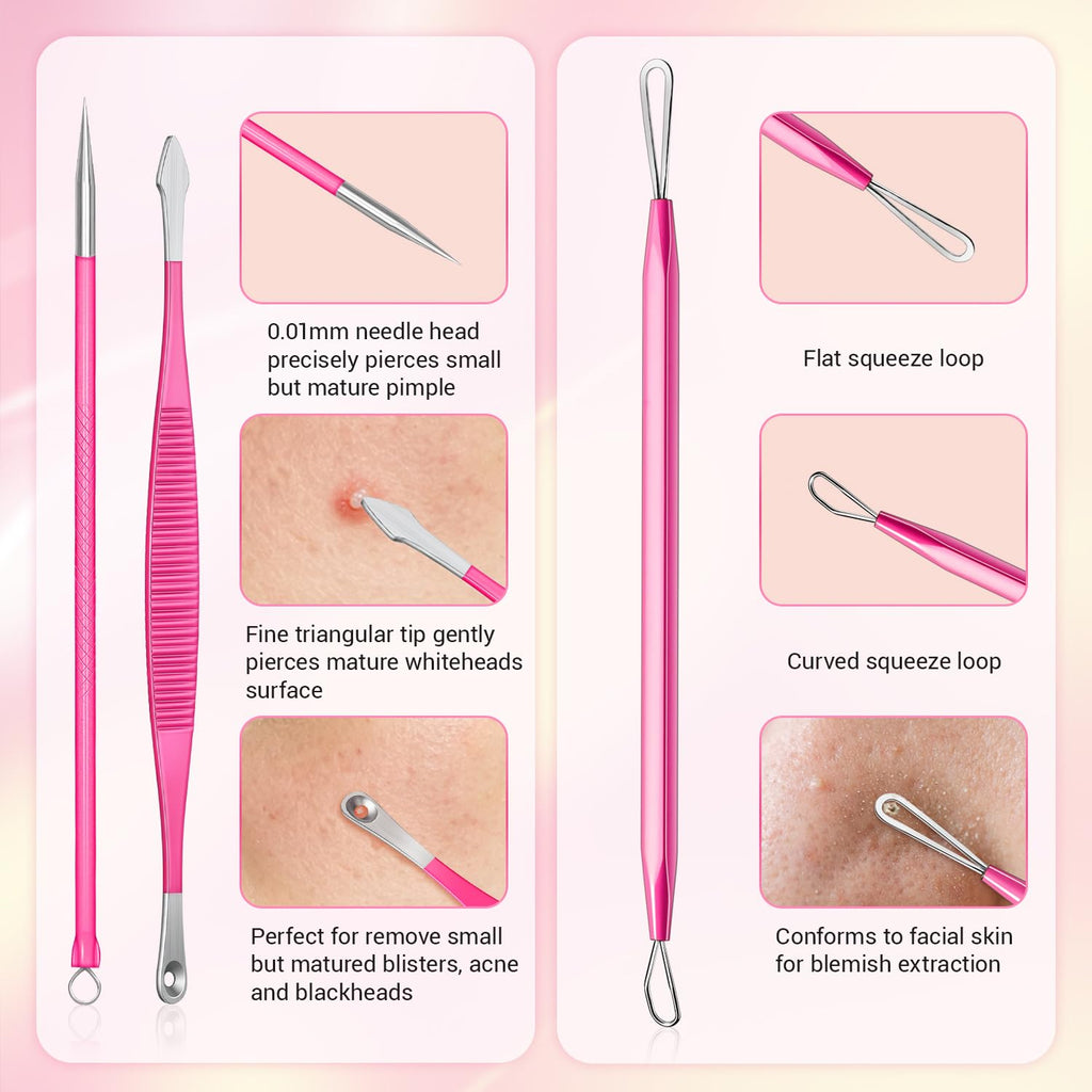 Pimple Popper Tools, Blackhead Remover Tools kit