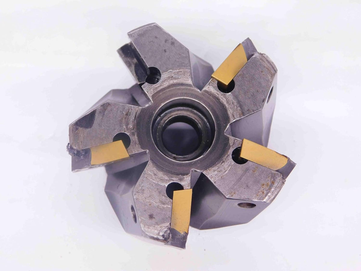 KENNAMETAL 2 1/2 O.D. 90 DEG FACE Mill KSSZR250XP253L903 3/4 Pilot 5 Pockets - JJ1717CH5