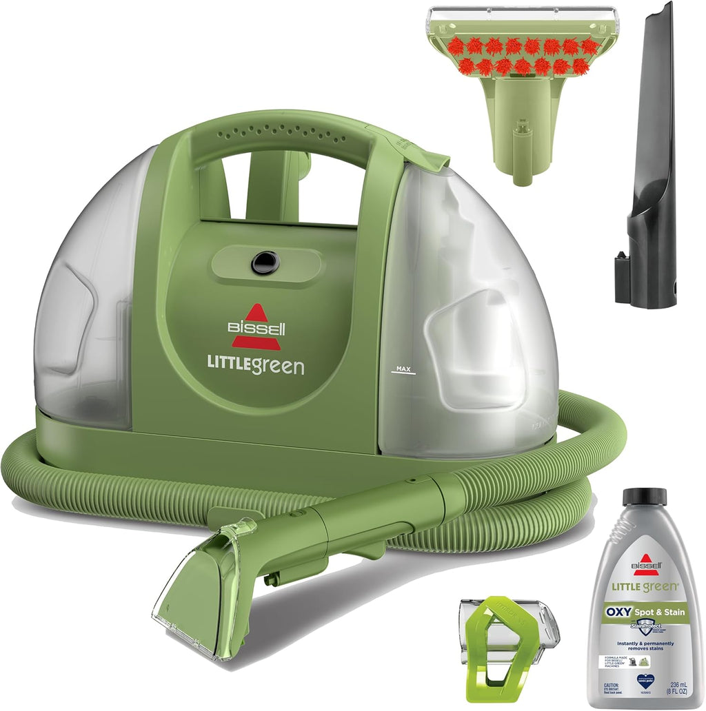 Little Green Multi-Purpose Portable Carpet Cleaner, 1400B | Multi-surface upholstery cleaning; exclusive specialty