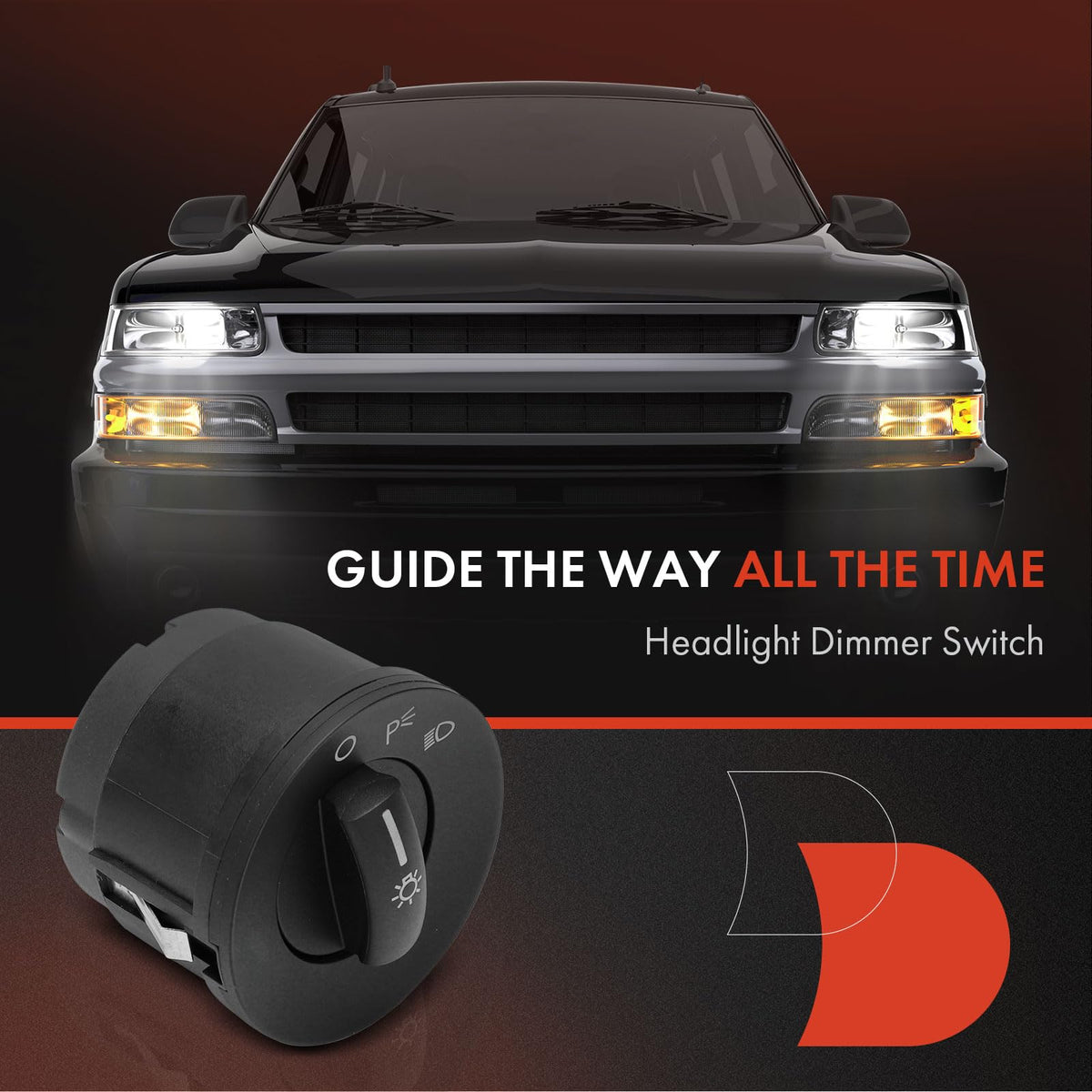 A-Premium Headlight Switch Headlamp Dimmer Switch Compatible with Ford