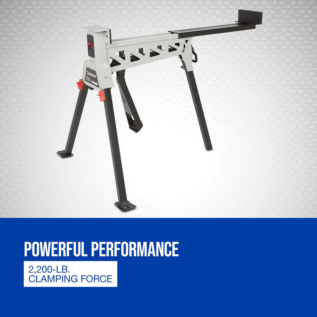 Portable Workstation, 660-Lb. Capacity, 2000-Lb. Clamp Force
