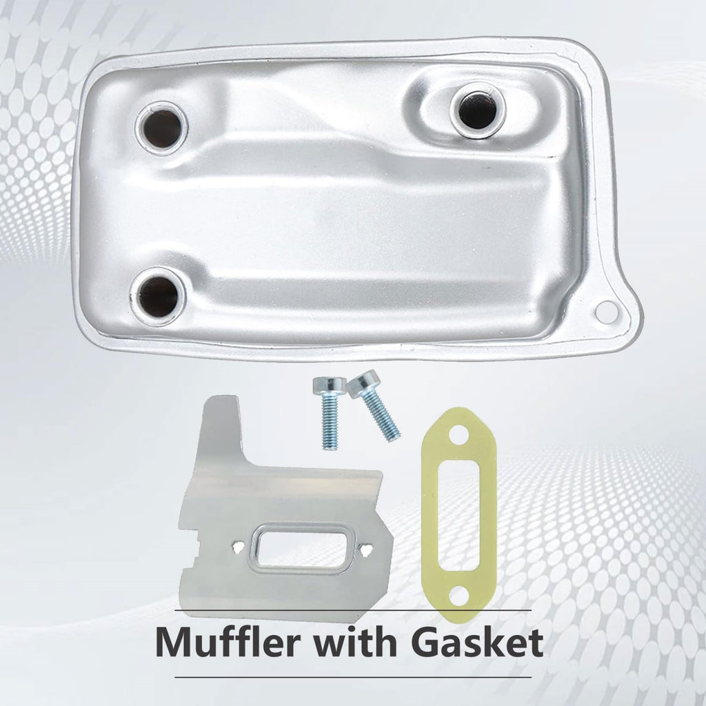 LiGuVCY Muffler with Gasket Replacement for Stihl TS410 TS420 Concrete