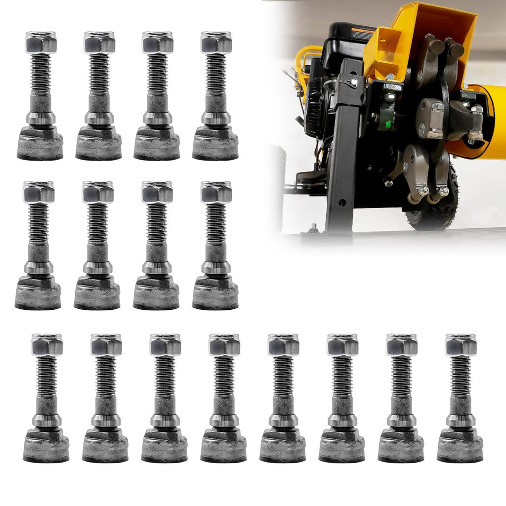 SYWAN 16pcs Stump Grinder Teeth Compatible with 700 Aftermarket Replace Grinder Teeth For Stump Removal