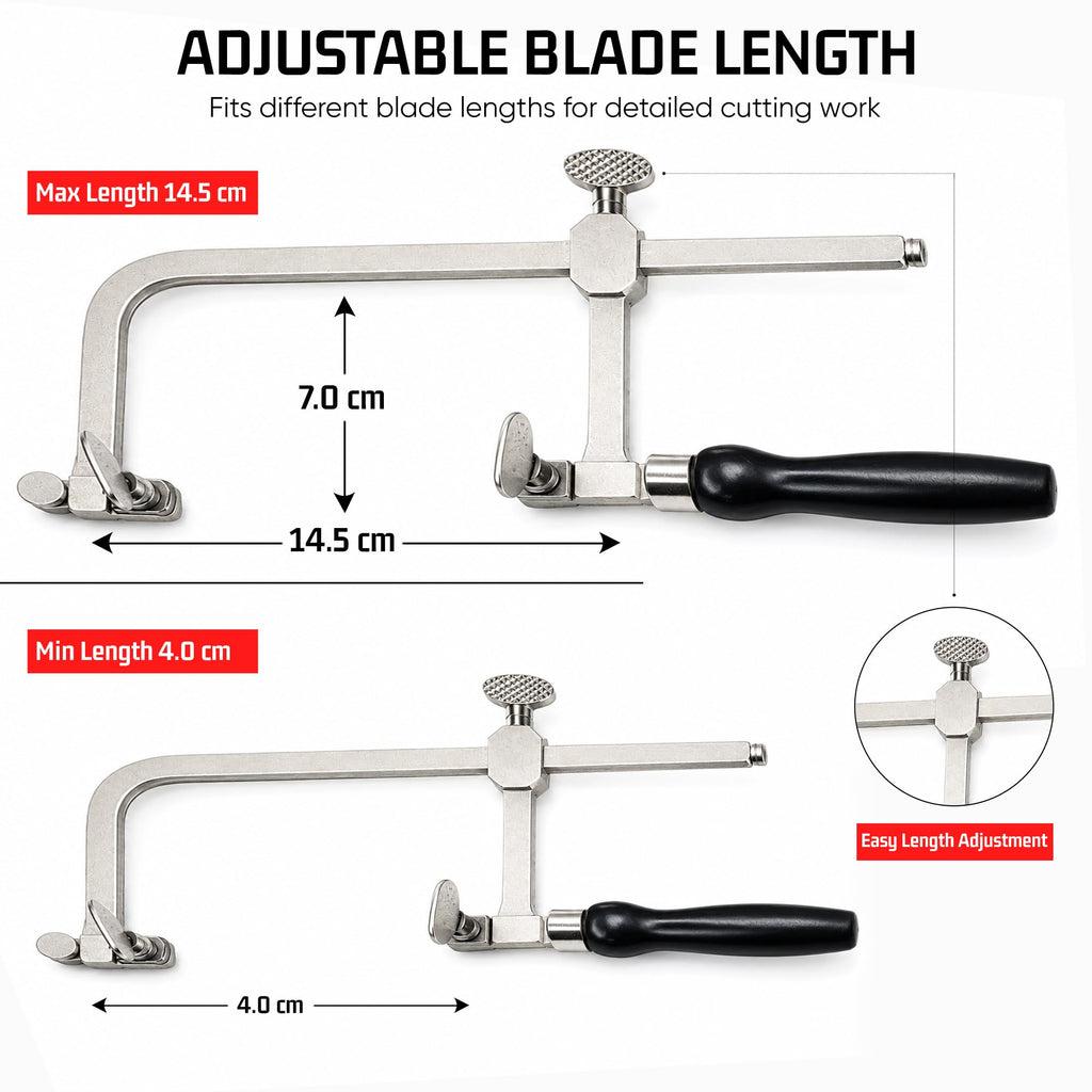 RAHISH TOOLS Jeweler's Saw Frame & Replacement Blades Collection