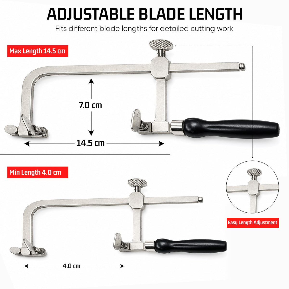 RAHISH TOOLS Jeweler's Saw Frame & Replacement Blades Collection