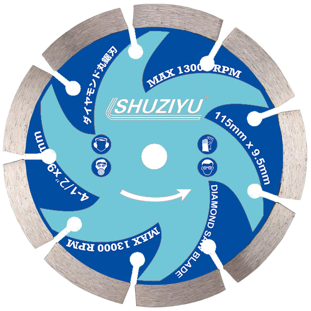 4-1/2" Diamond Saw Blade, Diamond Blade for Porcelain, Ceramic, Tile