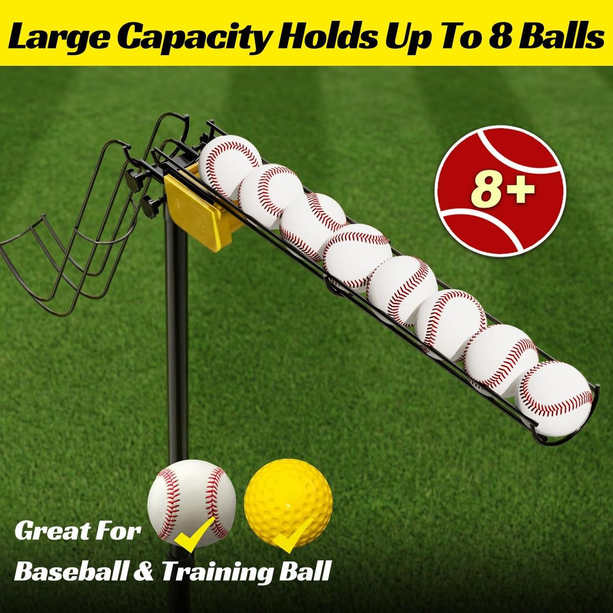 Electric Baseball Soft Toss Machine for Batting Practice