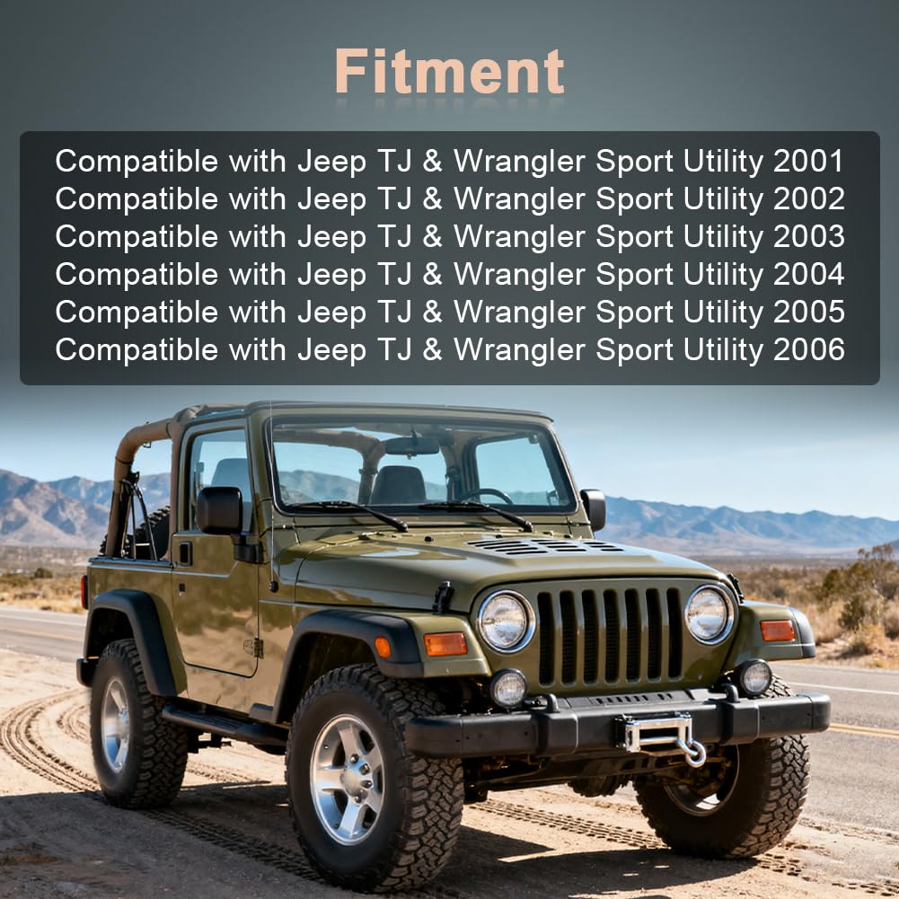 Turn Signal Switch Compatible with Jeep TJ Wrangler 2001-2006