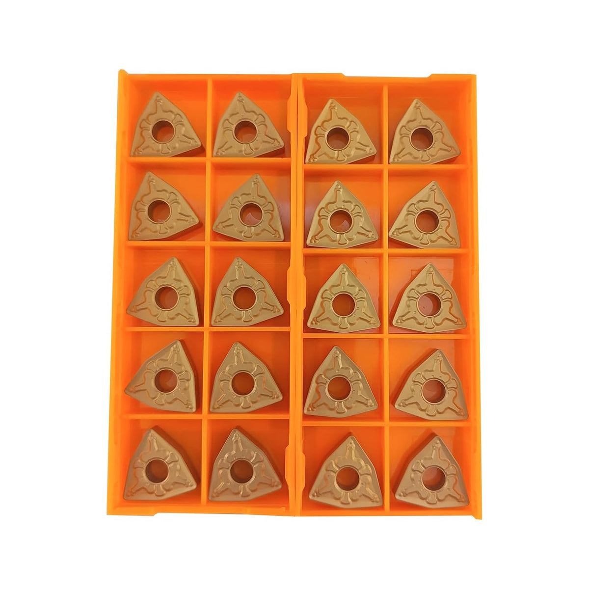 20PCS WNMG432 Lathe Carbide Turning Inserts for Steel WNMG080408-TM-CR8011