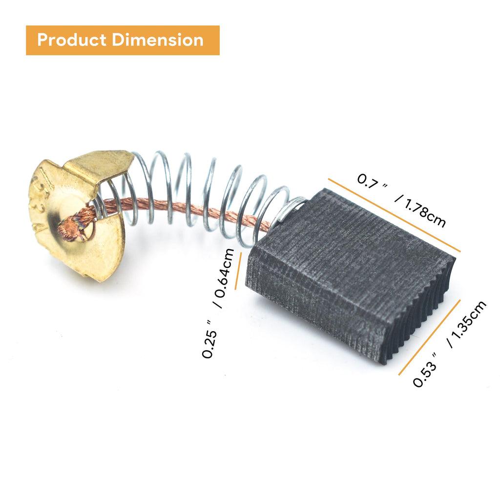 GEARLINTON 5140033-19 Carbon Brush Replacement, 8 Pack