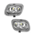 A ABSOPRO Mirror Turn Signal Light FL3Z13B374B Car Accessory for Ford F-150 2015-2018 (Set of 2)