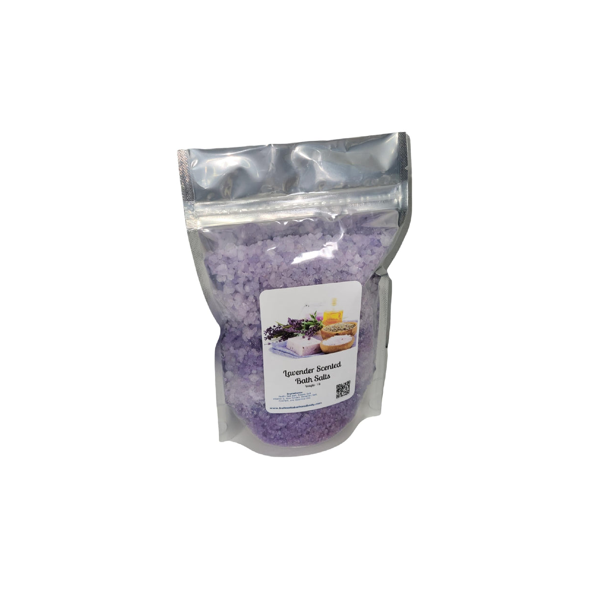 Bath Salts | (4) 1lb Bags | Aromatherapy Gift Lot | Four Different Scents | Bathing | Body Care | Beauty | Relaxation