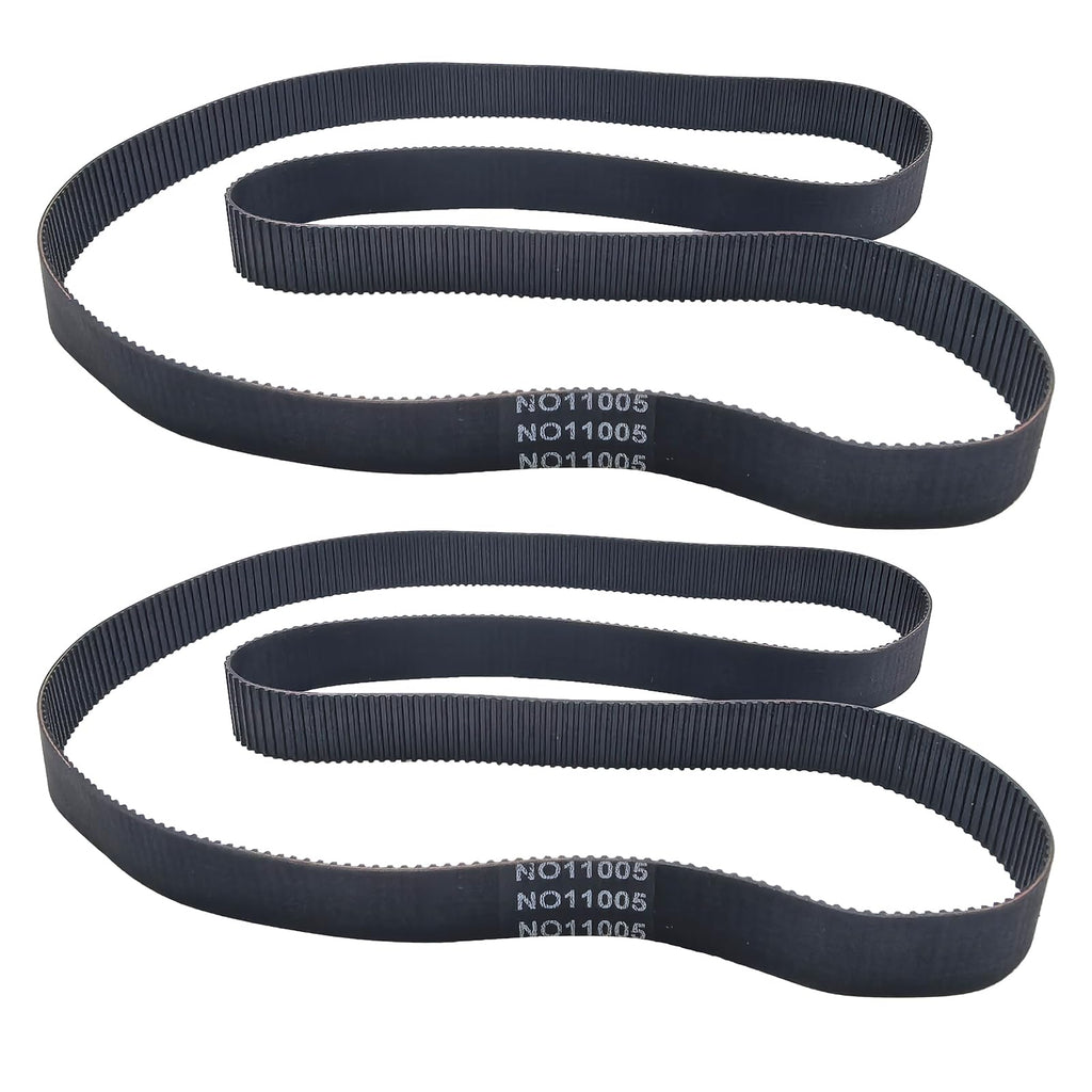 2-Pack N011005 A12210 Air Compressor Drive Belt - Compatible with D-eWalt D55146, D55167, D55168, Craftsman 919-16755, 919-16760, Bo-stitch CAP1615-OF - Direct Replacement Belt for Air Compressors