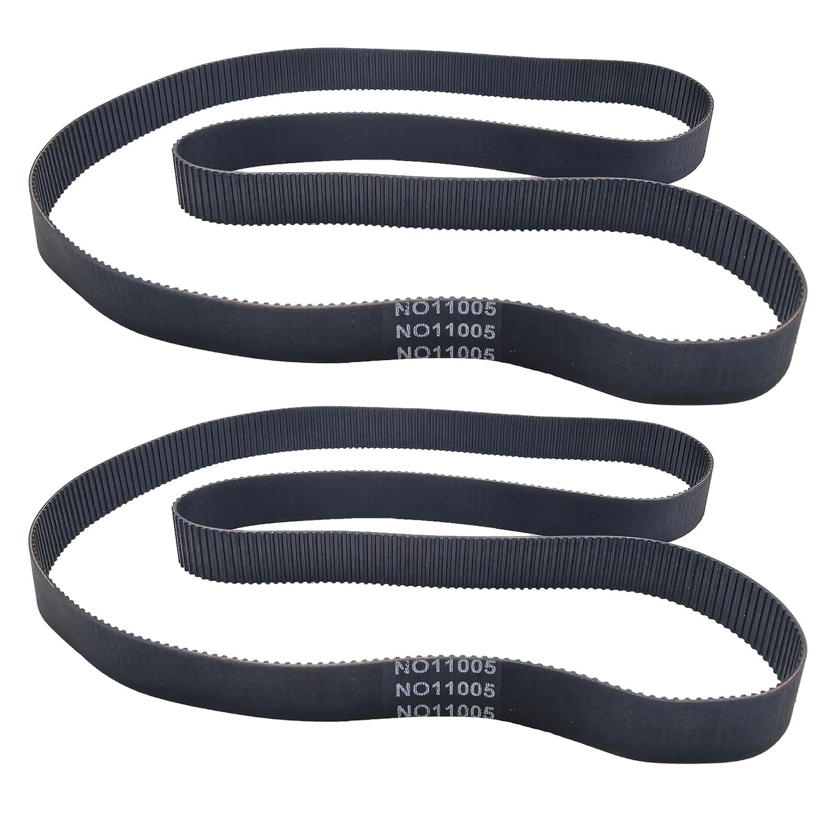 2-Pack N011005 A12210 Air Compressor Drive Belt - Compatible with D-eWalt D55146, D55167, D55168, Craftsman 919-16755, 919-16760, Bo-stitch CAP1615-OF - Direct Replacement Belt for Air Compressors