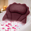 Bath Pillow RUVINCE Ergonomic Luxury Bathtub Pillow with Head,Neck, Shoulder and Back Support, 4D Bath Pillows for