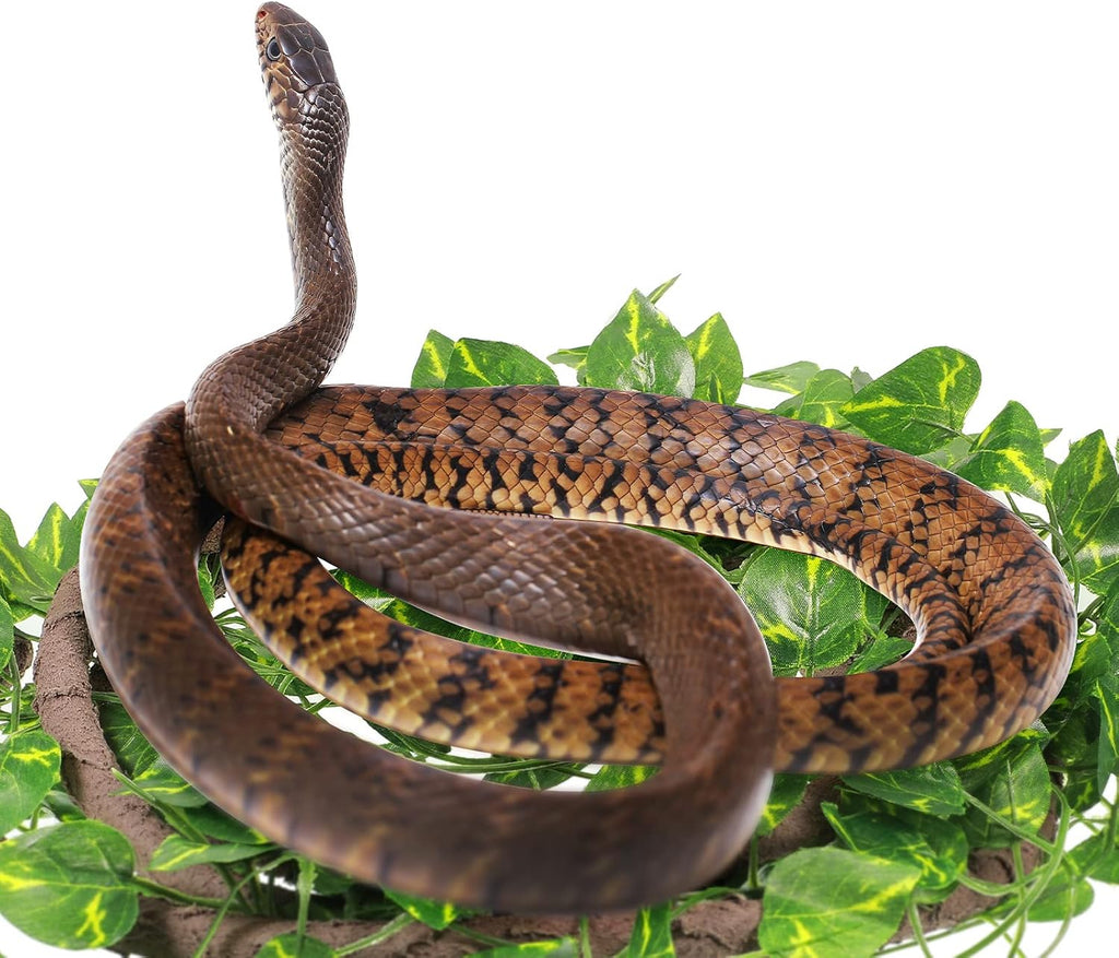 4 Pcs Reptile Vines Flexible Bendable Jungle Climbing Terrarium