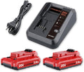 PCC680L 3.0Ah 20V 2Pack Li-ion Replacement for Porter Cable Battery Charger