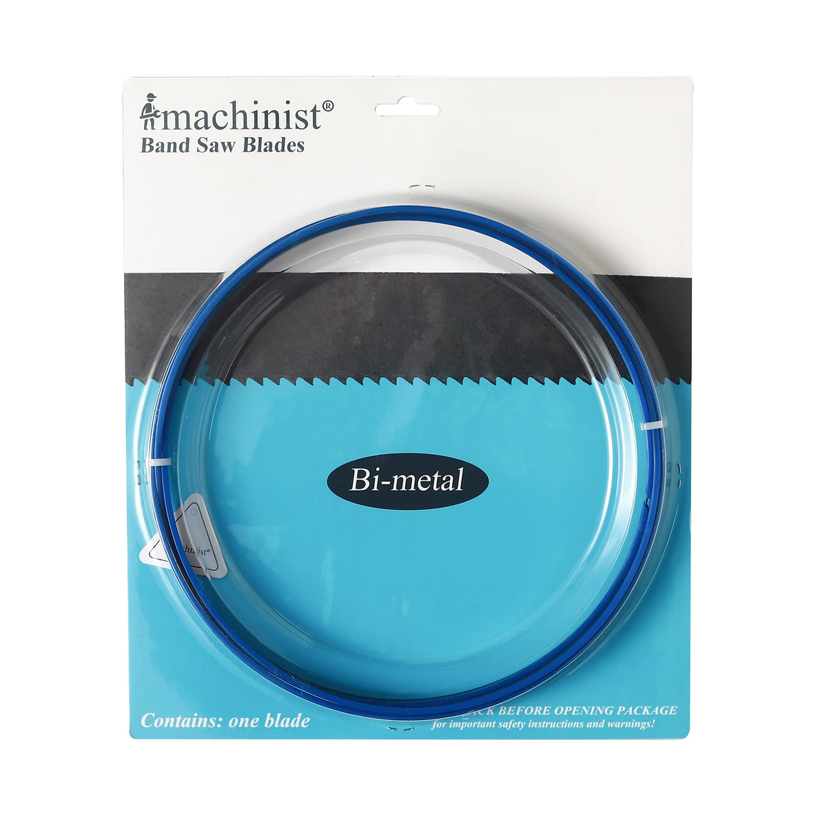 Imachinist S64121214SQ Bi-Metal Bandsaw Blades 64-1/2" X 1/2" X 14TPI Metal