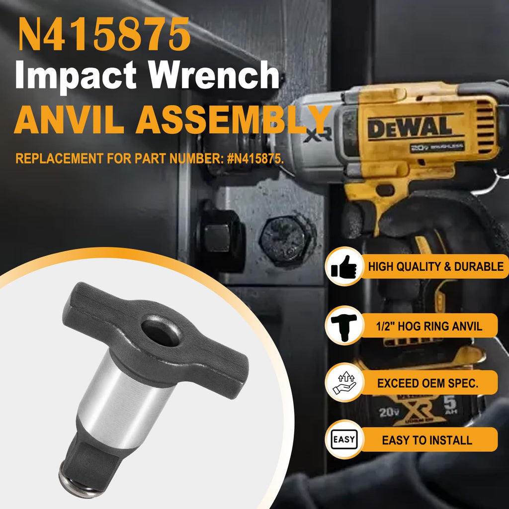 N415875 1/2" Anvil Replacement Fit for Dewalt/Black & Decker Impact Wrench
