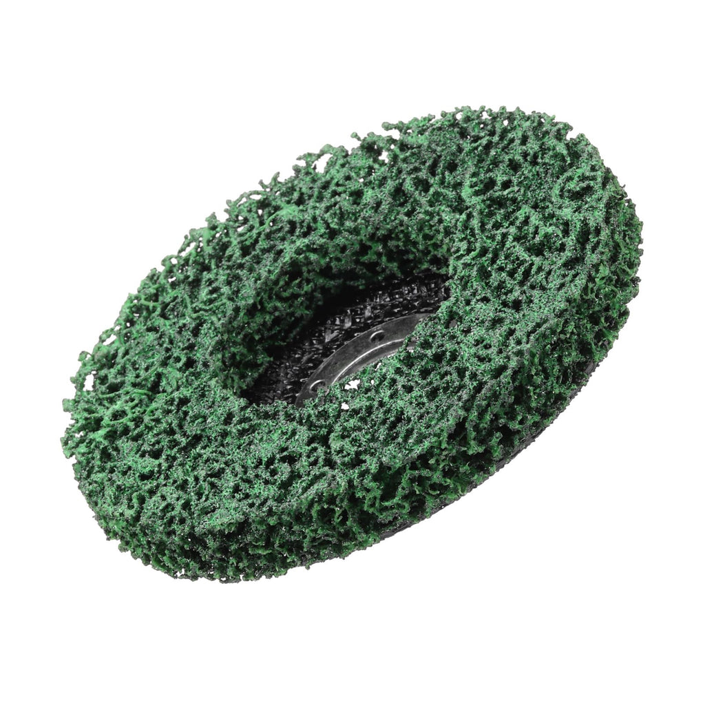 HARFINGTON Strip Disc Stripping Wheels 4.5" x 7/8" Stripping Discs Wheel for Angle Grinder Clean and Remove Paint Coating Rust Welds Oxidation, Green