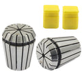 Piutouyar High Precision ER32 Spring Collet Nut Set, 2 Pcs ER32 3/16 Inch