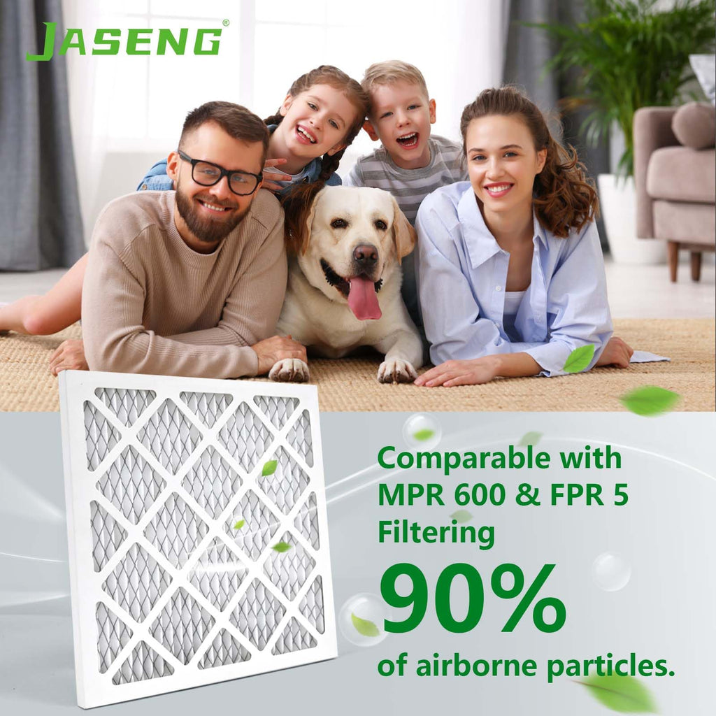 10x10x1 MERV 8 Air Filter, 6-Pack for Furnace HVAC