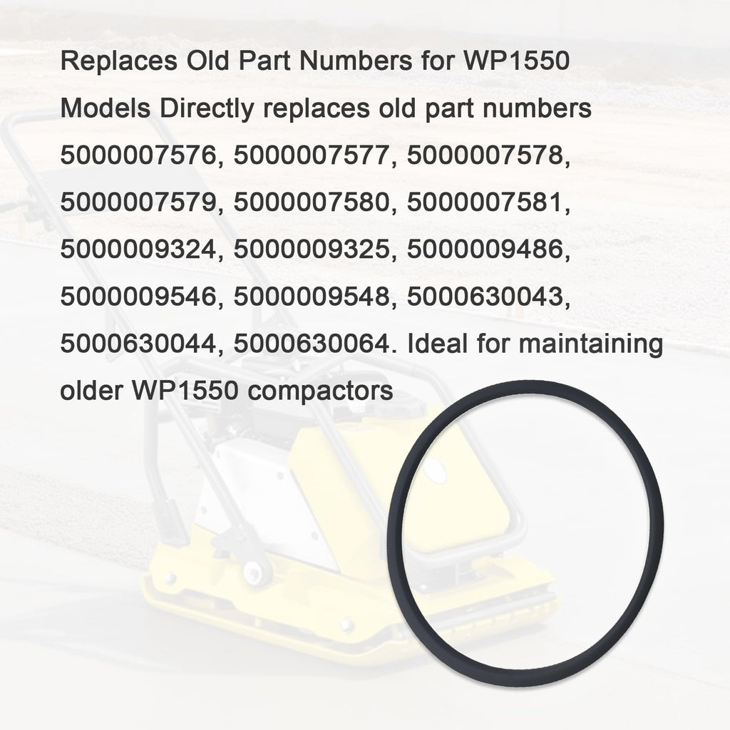 0111158 5000011158 5100044733 Drive Belt for Wacker Neuson WP1540 WP1550