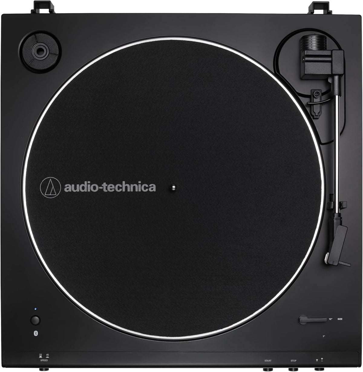 AT-LP60XBT-BK Fully Automatic Wireless Belt-Drive Stereo Turntable, Hi-Fi, 2 Speed, Anti-Resonance, Die-Cast Aluminum