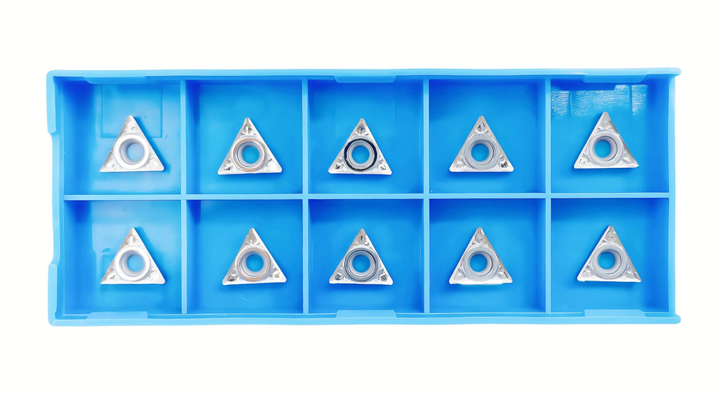 FomaSP Carbide Inserts for Aluminum TCGT21.51 / TCGT110204-LH for Turning Cutting Tools,10Pcs.