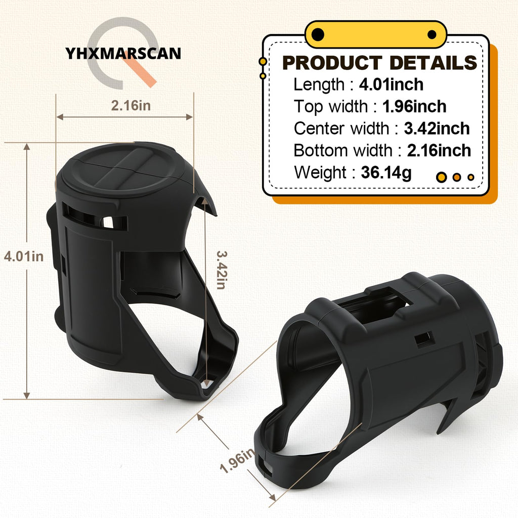 49-16-3401 Protective Boot for M12 Subcompact Brushless 3/8" Drill/Driver 3401-20 Protective Boot Compatible with Milwaukee for M12 3401-20 Protective Boot