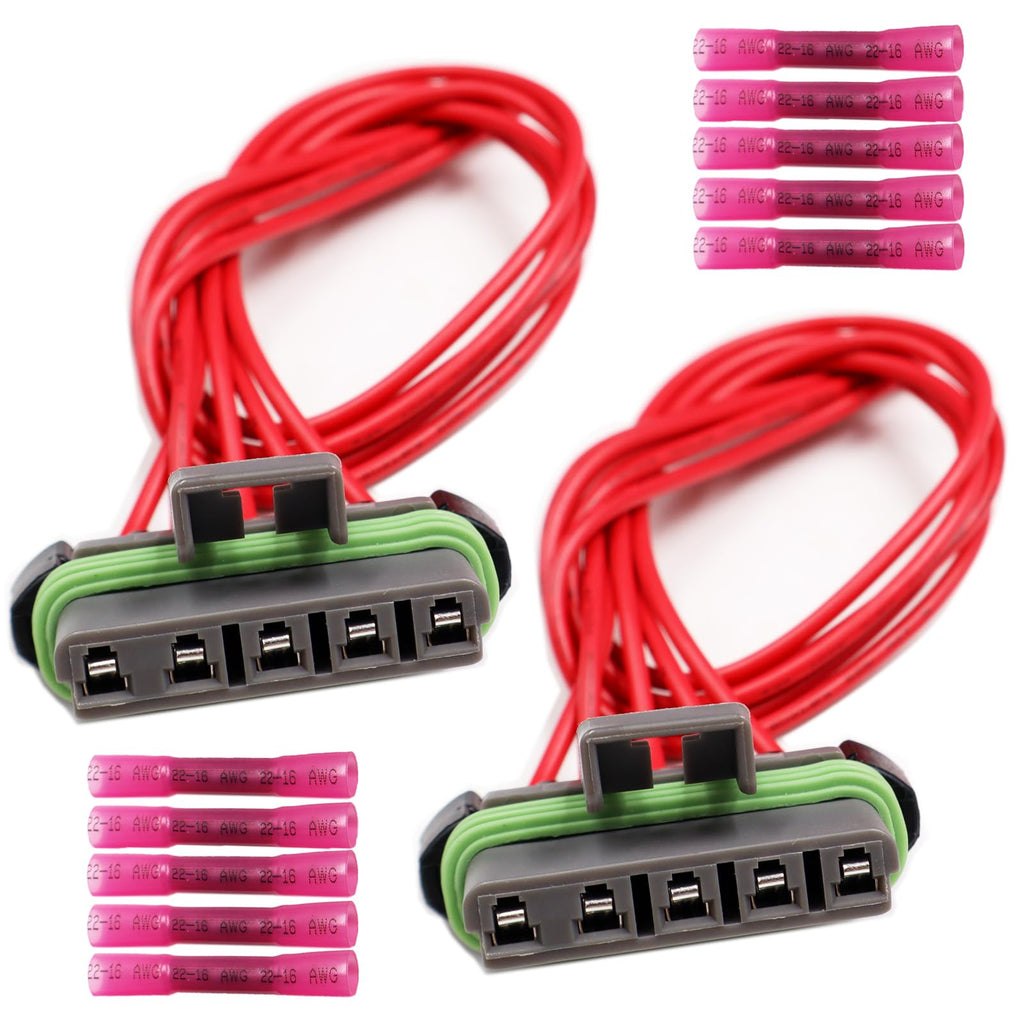 LIZAPUS 5-PIN Tail Lights Connector Compatible with Peterbilt 579 2012–2022