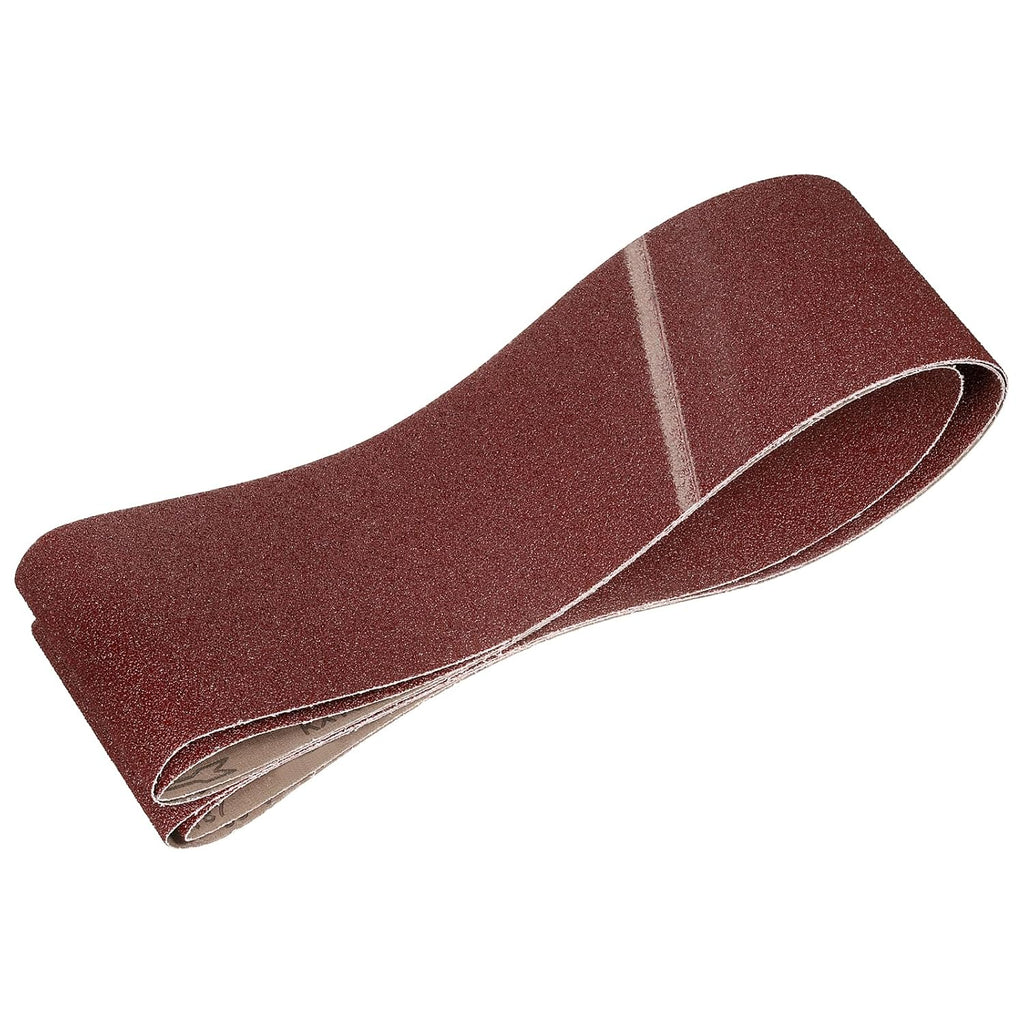 HARFINGTON 6 x 89 Inch Sanding Belts, 2 Pcs 36 Grits Aluminum Oxide