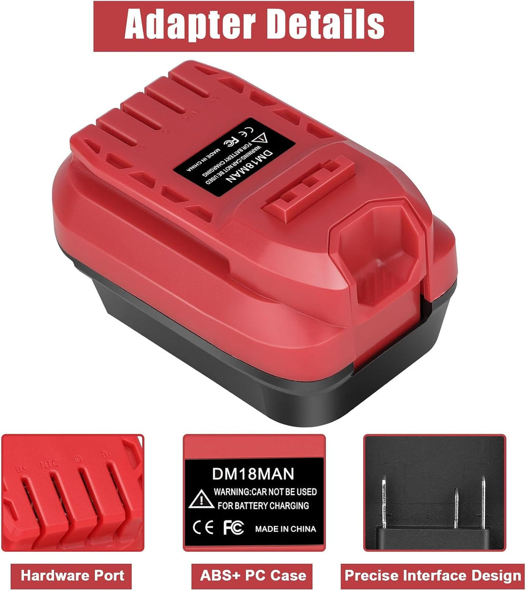 Battery Adapter for Craftsman V20 Cordless Tools