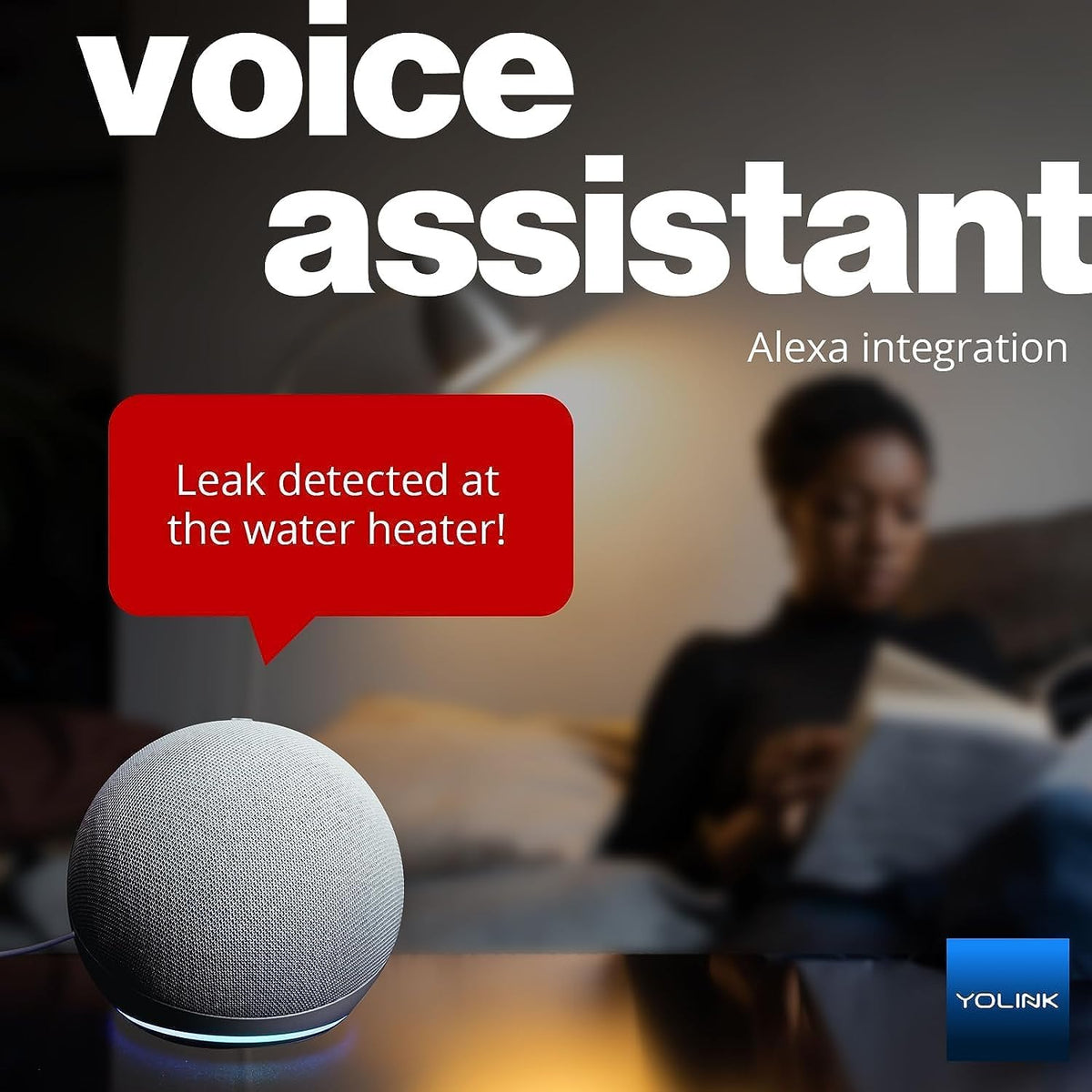 Smart Home Starter Kit: Hub & Water Leak Sensor 4 with 105dB Audio Alarm 3-Pack, SMS/Text, Email & Push