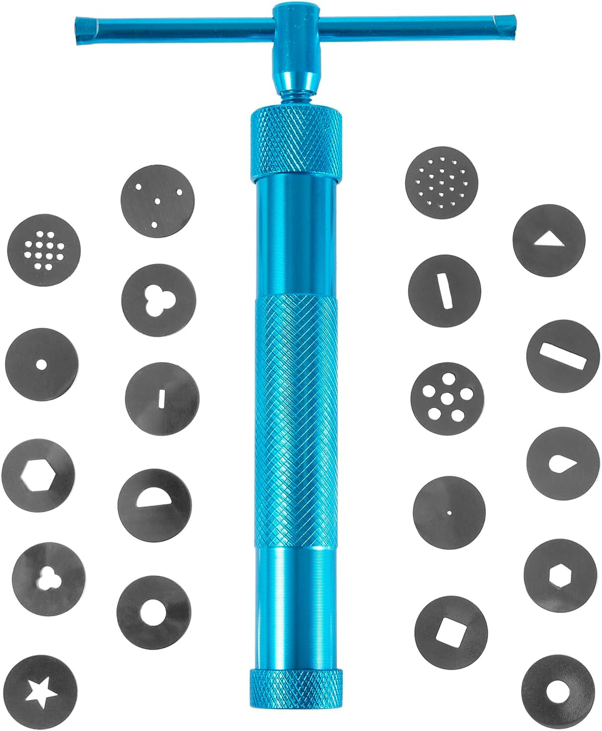 Stainless Steel Clay Extruder Sugar Paste Extruder Cake Fondant Decorating Tool Set Ceramics & Pottery Clay Extruders