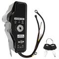 For Predator 420cc Ignition Switch Box, Fit for Harbor 30 Gallon Air Compressor, Compatible with Predator 13HP Engine 60340 60349 69736, Electric Start Control Replacement with 2 Keys