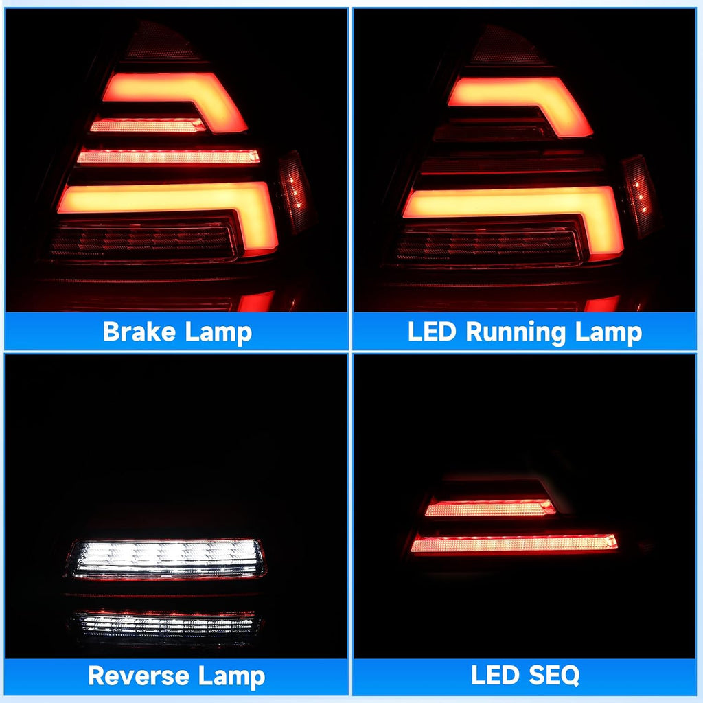 ELH LED SEQ DRL Tail Light Fit for 2006-2013 Impala/14-16 Impala Limited