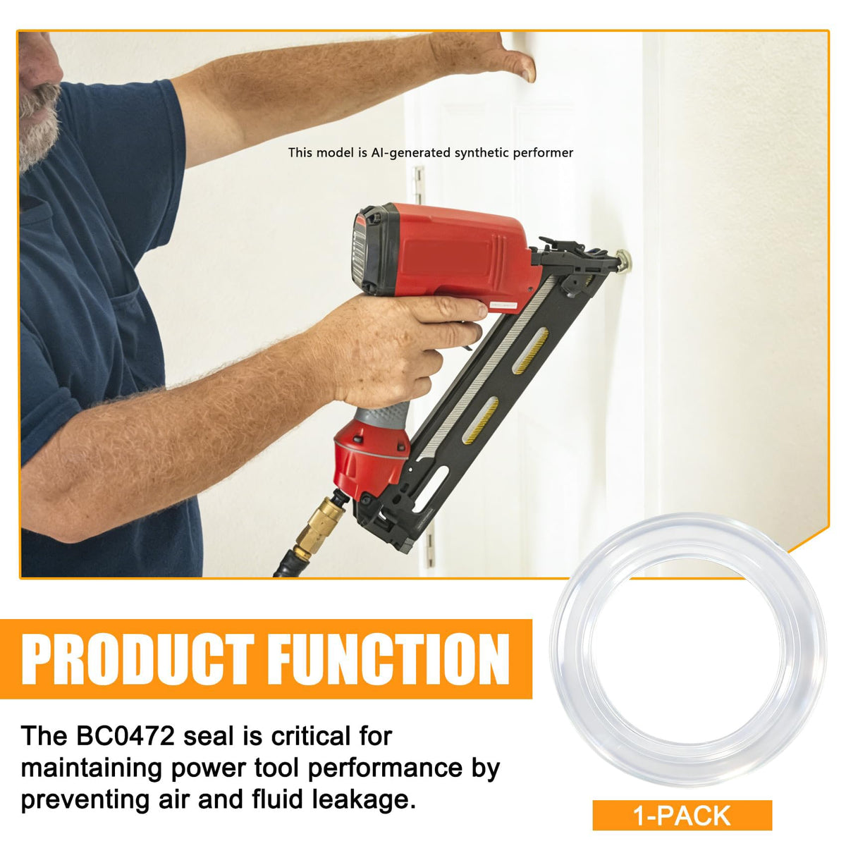 BC0472 Seal Compatible with Senco FinishPro 35 & RoofPro 450
