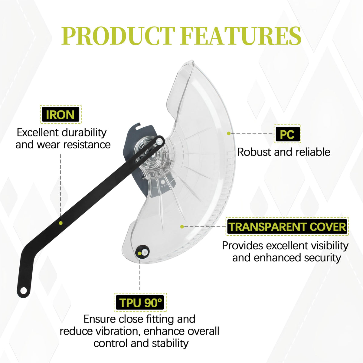 089240023710 Miter Saw Blade Guard for Ryobi TSS121, TSS121T, TSS120L