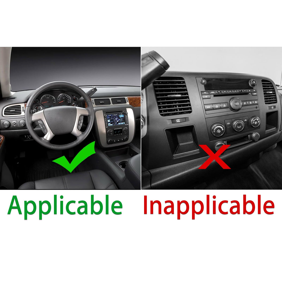 Headlight Switch Trim for Chevy GMC Carbon Fiber Accessory Black -A