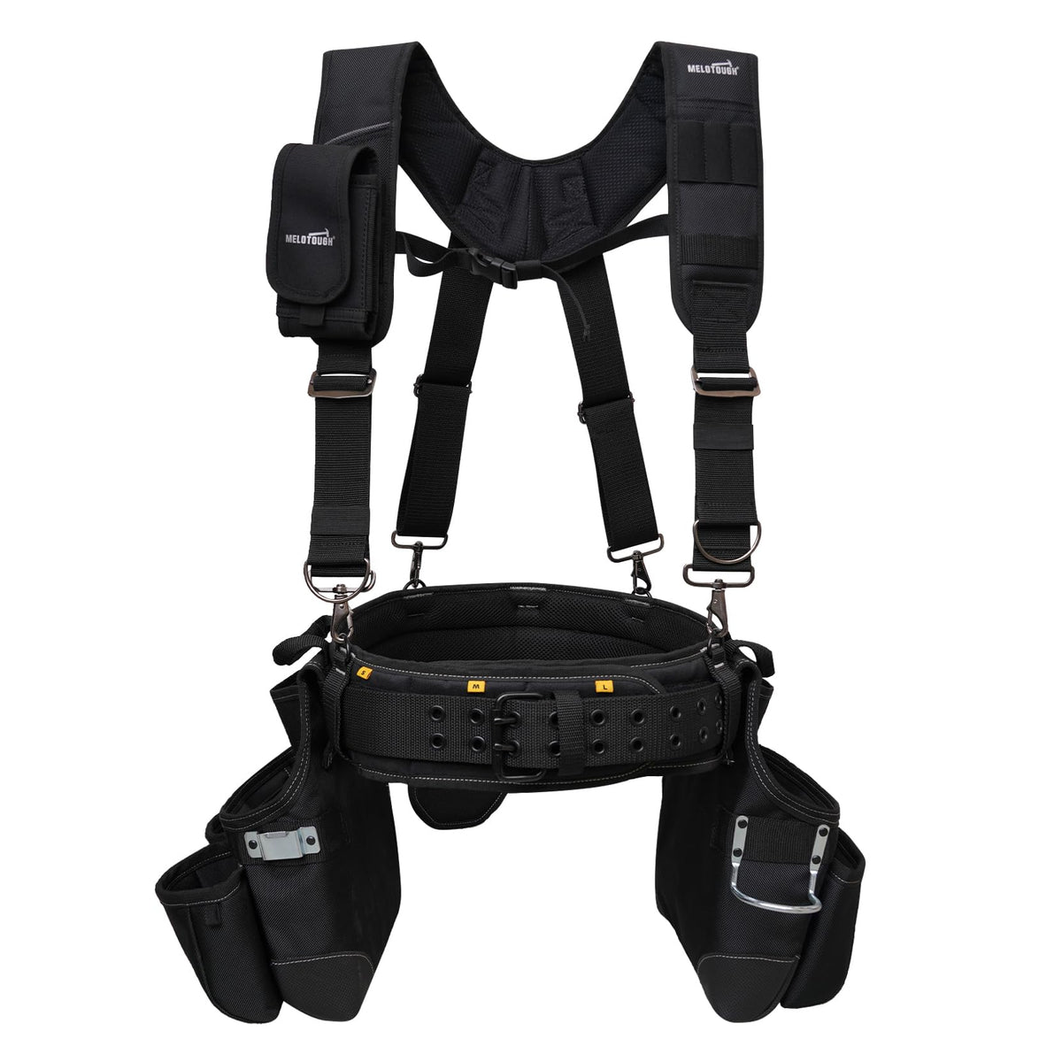 Tool Belt with Suspenders Tool Bag Supenders Framers Comb Apron Tool Belt Construction Tool Pouch Builder Heavy Duty