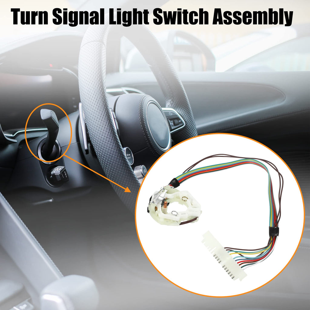 X AUTOHAUX 19107008 Turn Signal Light Switch D6262D for Chevy Camaro 76-02