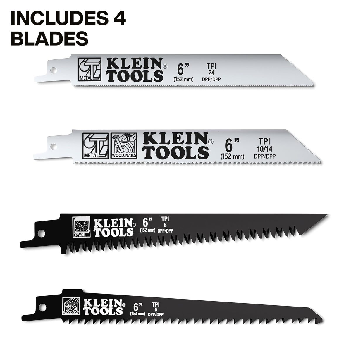 Klein Tools 31757 Folding Multi-Purpose Jab Saw, Multiple Blades Included