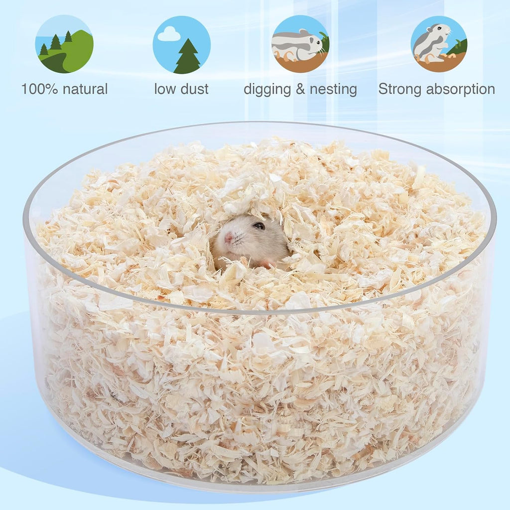 Aspen Shaving Hamster Bedding: 65L Absorb Odors & No Dust