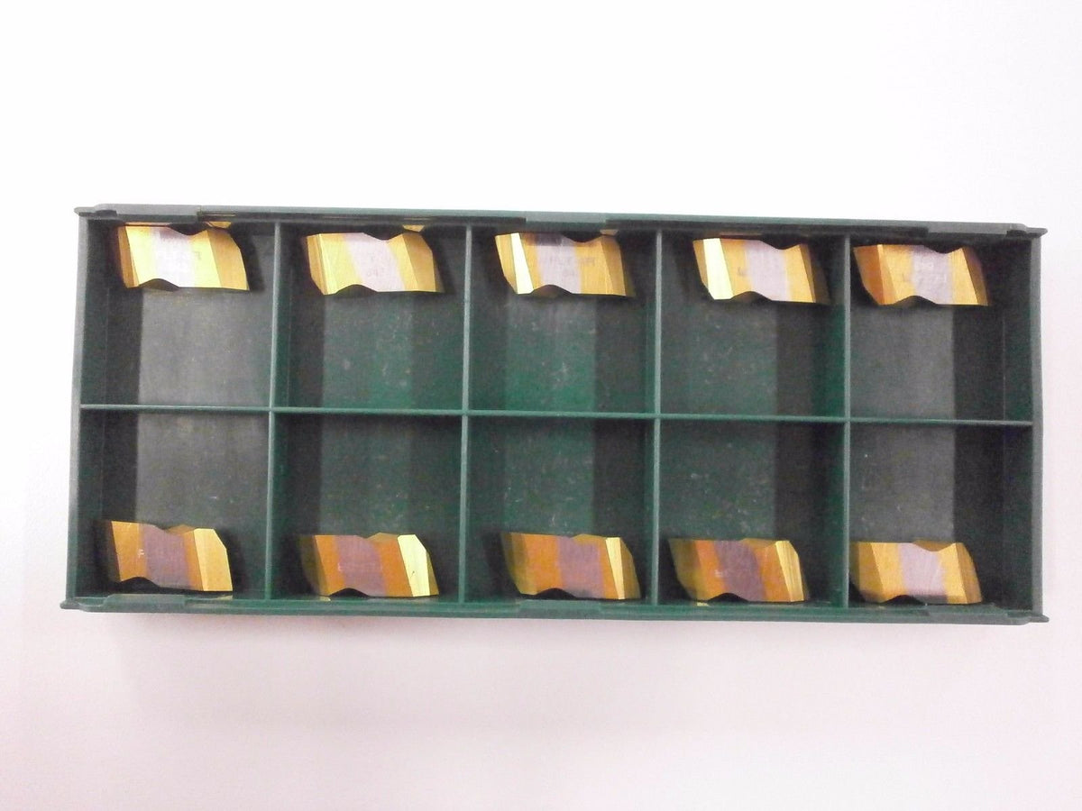 10pc) ToolFlo FLT 3R GP3R Top Notch Coated Carbide 60° V Threading Inserts NT 3R GP3 Made in USA