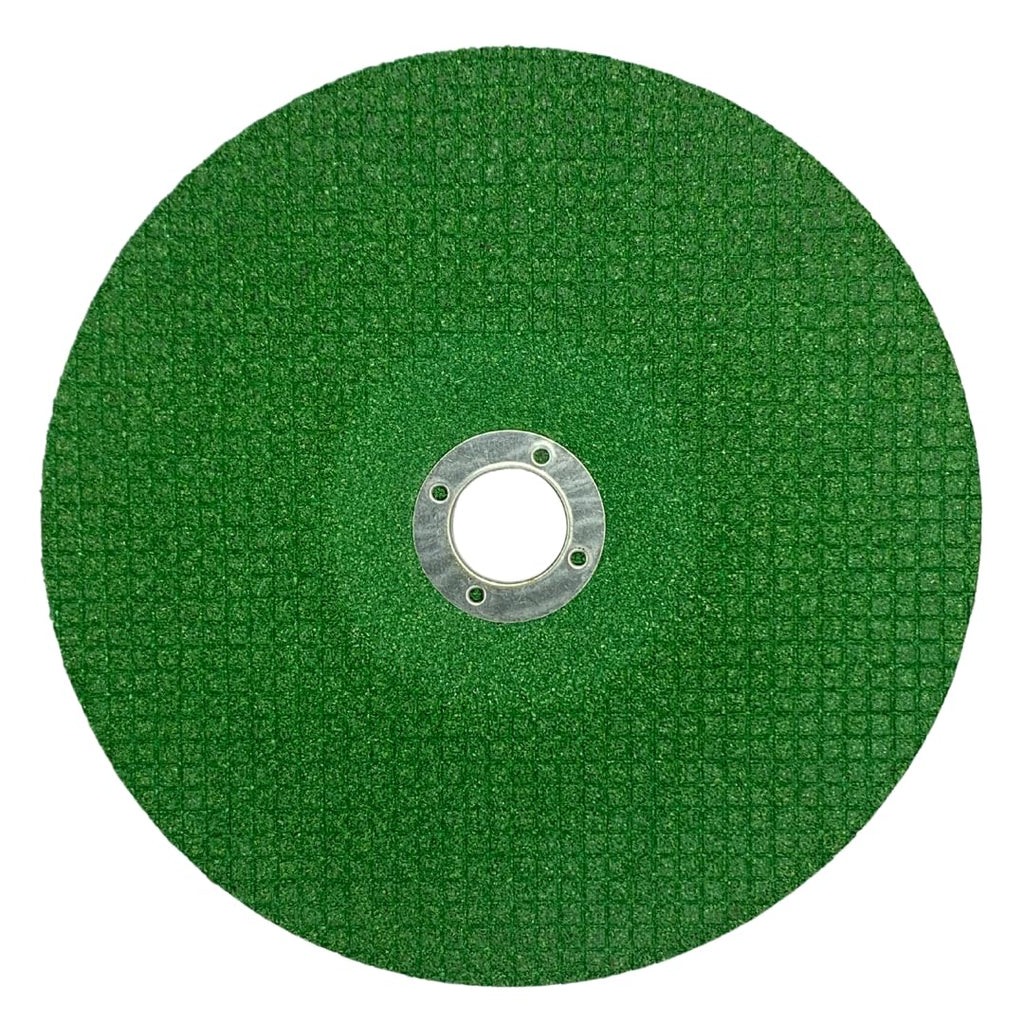 5PACK - 7"×1/8"×7/8" Flexible Grinding Wheel for Metal, Zirconia/Ceramic Grain, Grit 60 Depressed Center Grinding Wheel, 7" Diameter, 1/8" Thickness, 7/8" Arbor, (Green) (7inch, 5pcs)