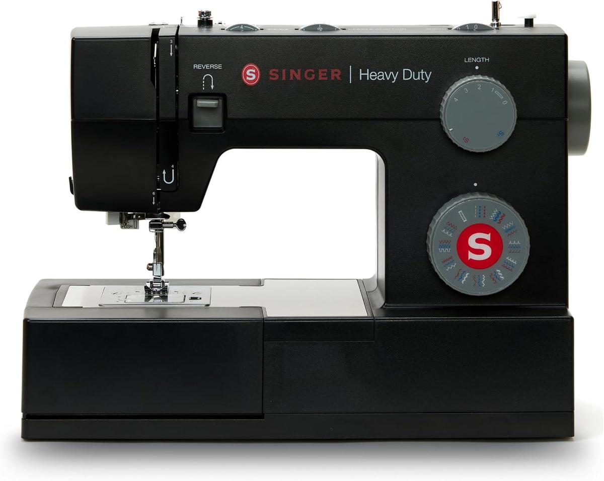 4432 (Black) High Speed Heavy Duty Sewing Machine + Accessory Kit | 32 stitches deliver 110 applications, 50% more
